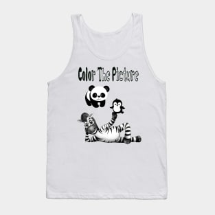 Color the picture Tank Top